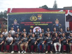 Kasrem 043/Gatam Raih Juara Tiga Lomba Menembak Eksekutif Rangka HUT Bhayangkara Ke-78