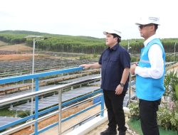 Tinjau PLTS, Menteri BUMN Erick Apresiasi Gerak Cepat PLN Hadirkan Energi Bersih di IKN