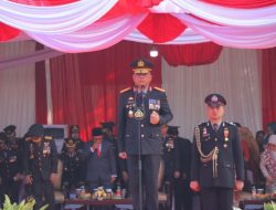 Komitmen Untuk Terus Tingkatkan Pelayanan, Kapolda Lampung Pimpin Upacara Hari Bhayangkara Ke-78