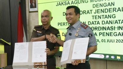 Perkuat Pertukaran Data dan Informasi, Ditjen Imigrasi dan Jamintel Perkuat Kerjasama Intelijen Untuk Penegakan Hukum