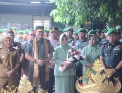 Danrem 043/Gatam Lakukan Kunjungan ke Kodim 0410/KBL