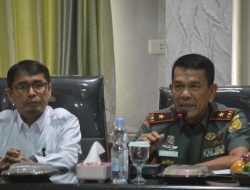 Danrem 043/Gatam Siap Dukung Program Cetak Sawah Rakyat Secara Swakelola