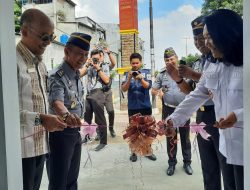 Resmikan Pos Wasrik Lapas Rajabasa, Kakanwil Sorta Minta Komitmen Penuh Petugas Ikuti Prosedur Pengawasan dan Pemeriksaan