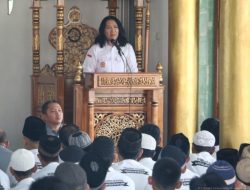 Kakanwil Sorta Berikan Pengarahan Kepada Warga Binaan Lapas Kelas IIB Way Kanan