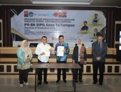 Rektor Unila Resmikan PII-BK Sipil Goes to Campus Untuk Perkenalkan Teknologi BIM Dalam Proses Konstruksi