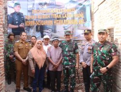 Danrem 043/Gatam Tegaskan Siap Direhab 102 Unit Rumah Tidak Layak Huni