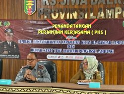 Tingkatkan Layanan Perawatan dan Kesehatan Warga Binaan, Lapas Narkotika Bersama RSJ Lampung Teken PKS
