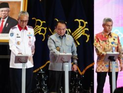 Sekjen Kemenkumham Evaluasi Capaian Kinerja Semester I 2024, Kakanwil Sorta Bersama Kadivmin M Ikmal Idrus Ikuti Rapat Koordinasi Pengendalian Dukungan Manajemen