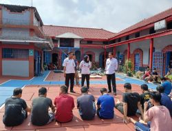 Cegah Penyakit Skabies, Lapas Ciamis Laksanakan Bersih-Bersih Kamar Hunian