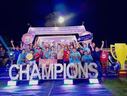 Tim Minisoccer Pelindo Regional 2 Panjang Sukses Raih Juara Kategori Instansi Kapolda Lampung Cup 2024