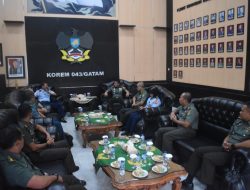 Danrem 043/Gatam Pimpin Entry Meeting Audit Ketaatan dan Kinerja Periode III Bersama Itjen TNI