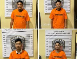Polresta Bandar Lampung Tangkap Sindikat Pencuri Mobil Modus Gadai