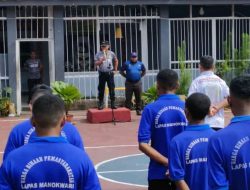 Kalapas Manokwari Pimpin Apel Pembukaan Pekan Olahraga Peringati Kemerdekaan RI dan Hari Pengayoman ke-79