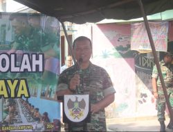 Program Unggulan Kodam II/Swj, Korem 043/Gatam Gelar Dapur Masuk Sekolah