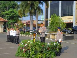 Apresiasi Kinerja Personil, Kapolda Pimpin Apel Pagi di Polresta Bandar Lampung