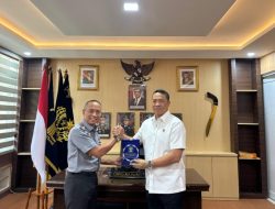 Kadivpas Kanwil Kemenkumham Lampung Terima Kunjungan Dirresnarkoba Polda Lampung Untuk Tingkatkan Sinergiatas