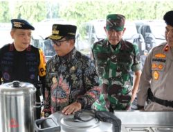 Pj. Gubernur Lampung Hadiri Apel Gelar Pasukan Dalam Rangka Pengamanan Pilkada 2024