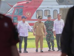 Pj. Gubernur Lampung Sambut Kedatangan Presiden Jokowi
