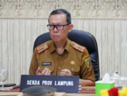 Sekdaprov Lampung Ikuti Rapat Koordinasi Pengendalian Inflasi Daerah
