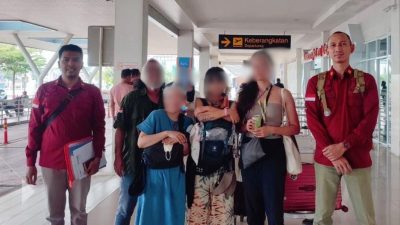 Tindak Tegas, Imigrasi Kotabumi Deportasi Tiga Warga Negara Asing Lantaran Melanggar Peraturan Keimigrasian