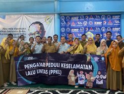 Jasa Raharja Lakukan Edukasi Melalui Program Pengajar Peduli Keselamatan Lalu Lintas di SMK Muhammadiyah 2 Metro