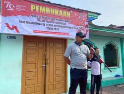 Meriahkan HUT RI dan Hari Pengayoman ke 79, Lapas Kelas IIB Kualasimpang Gelar Pembukaan Pekan Olahraga