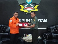 Perkuat Sinergi Antar Lembaga Kantor SAR Lampung Audiensi ke Korem 043/Gatam
