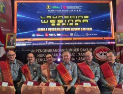 Kemenkumham Lampung Ikuti Launching Webinar Series Bertajuk Cerdas Bersama BPSDM Hukum dan HAM