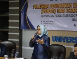 LP3M Gelar Pelatihan Peningkatan Keterampilan Dasar Teknik Instruksional Bagi Dosen Unila