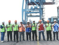 Pererat Silaturahmi, Danrem 043/Gatam Kunjungi Pelindo Untuk Tinjau Terminal Petikemas Panjang