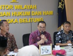 Kemenkumham Babel Harmonisasikan 5 Ranperbup Bangka Barat