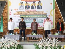 Pj Gubernur Samsudin Buka Sekolah Melon Dengan Teknologi Inovasi Internet of Things di Lampung Selatan