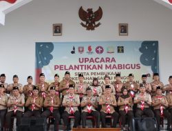 Mabigus Bersama Pembina Gugus Depan Gerakan Pramuka Rutan dan Lapas Kotaagung Resmi Dilantik