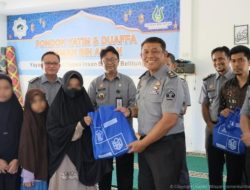 Sambut Hari Pengayoman Ke-79, Kemenkumham Babel Gelar Bakti Sosial di Dua Panti Asuhan
