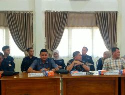 Lapas Muara Enim Ikuti Rapat Pleno Penetapan Daftar Pemilihan Sementara Bersama KPU