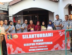 Sambut Hari Pengayoman ke-79, Lapas Muara Enim Kunjungi Sesepuh Pengayoman Untuk Pererat Silaturahmi