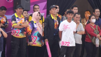 Danrem 043/Gatam Hadiri Pembukaan Turnamen Bola Voli Bhayangkari Cup 2024 Zona 3 Lampung