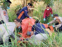 Polisi Lakukan Identifikasi Mayat Yang Ditemukan di Lahan Kosong Belakang SPBU Kemiling