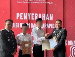 Semarak Kemerdekaan, Karutan Kotabumi Ikuti Kegiatan Ramah Tamah dan Pemberian Remisi
