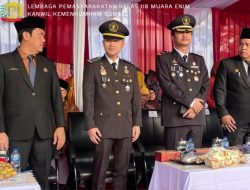 Lapas Muara Enim Gelar Upacara Peringati HUT RI ke-79