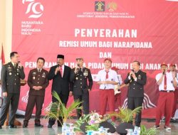 Pj Gubernur Babel Hibur Warga Binaan Dengan Lagu Rumah Kita