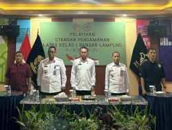 Dirpamintel Ditjenpas Pimpin Pembukaan Pelatihan Standar Pengamanan di Lapas Kelas I Bandar Lampung