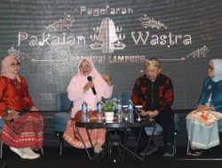Pj. Ketua Dekranasda Provinsi Lampung Hadiri Pameran Wastra di Hotel Santika