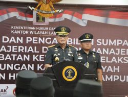 Speed Up Kinerja ! Kakanwil Dodot Adikoeswanto Lantik 47 Pejabat Manajerial serta Non Manajerial dan Sertijab 9 Ka UPT