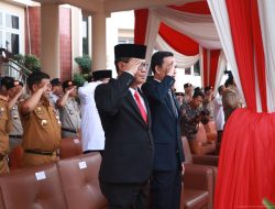 Sinergi Pembangunan Berkelanjutan, Kakanwil Dodot Adikoeswanto Hadiri Upacara Puncak Hantaru 2024