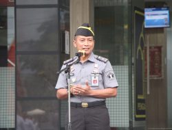Pimpin Apel Pagi, Kadivpas Kusnali Ajak Jajaran Terapkan Lima Pesan Menkumham 