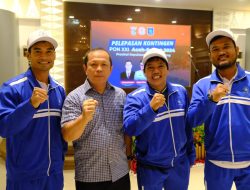 Kakanwil Kemenkumham Babel Hadiri Pelepasan Kontingen PON XXI Aceh-Sumut 2024