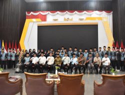 Kasrem 043/Gatam Hadiri Pelepasan Kafilah MTQ Nasional XXX Tahun 2024 di Kalimantan Timur