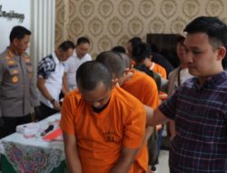 Lima Bandar Ditangkap, Polresta Bandar Lampung Berhasil Sita Narkoba Senilai Ratusan Juta