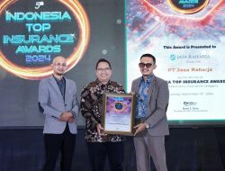 Jasa Raharja Raih Penghargaan Dalam Ajang 5th Indonesia Top Insurance Award 2024